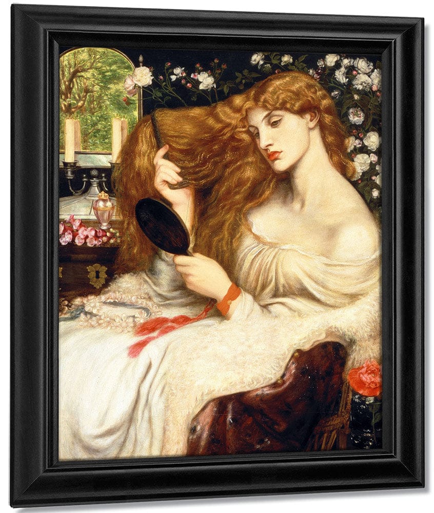 Lady Lilith 1866 1873 Pre Raphaelite 96 5X85 1 Cm Delaware Art Museum By Dante Gabriel Rossetti Fine Art Print