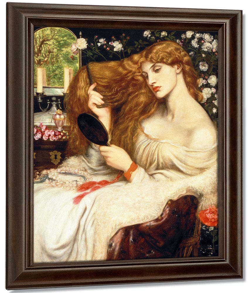 Lady Lilith 1866 1873 Pre Raphaelite 96 5X85 1 Cm Delaware Art Museum By Dante Gabriel Rossetti Fine Art Print