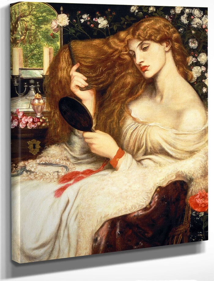 Lady Lilith 1866 1873 Pre Raphaelite 96 5X85 1 Cm Delaware Art Museum By Dante Gabriel Rossetti Fine Art Print