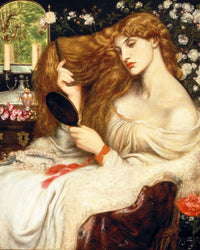 Lady Lilith 1866 1873 Pre Raphaelite 96 5X85 1 Cm Delaware Art Museum By Dante Gabriel Rossetti Fine Art Print