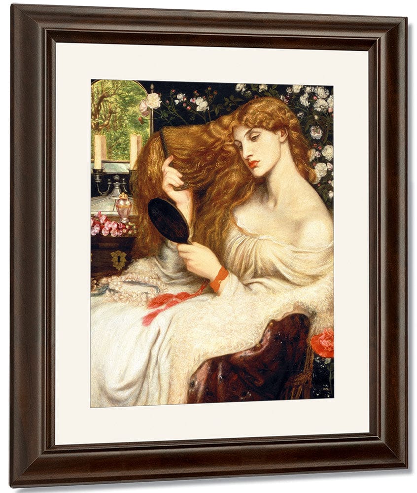 Lady Lilith 1866 1873 Pre Raphaelite 96 5X85 1 Cm Delaware Art Museum By Dante Gabriel Rossetti Fine Art Print