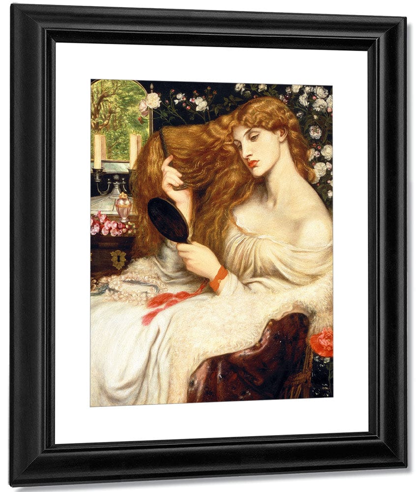 Lady Lilith 1866 1873 Pre Raphaelite 96 5X85 1 Cm Delaware Art Museum By Dante Gabriel Rossetti Fine Art Print