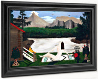 Lady Of The Lake By Horace Pippin Fine Art Print