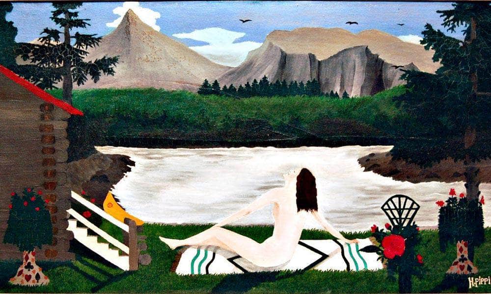 Lady Of The Lake By Horace Pippin Fine Art Print
