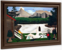 Lady Of The Lake By Horace Pippin Fine Art Print