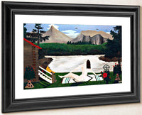 Lady Of The Lake By Horace Pippin Fine Art Print