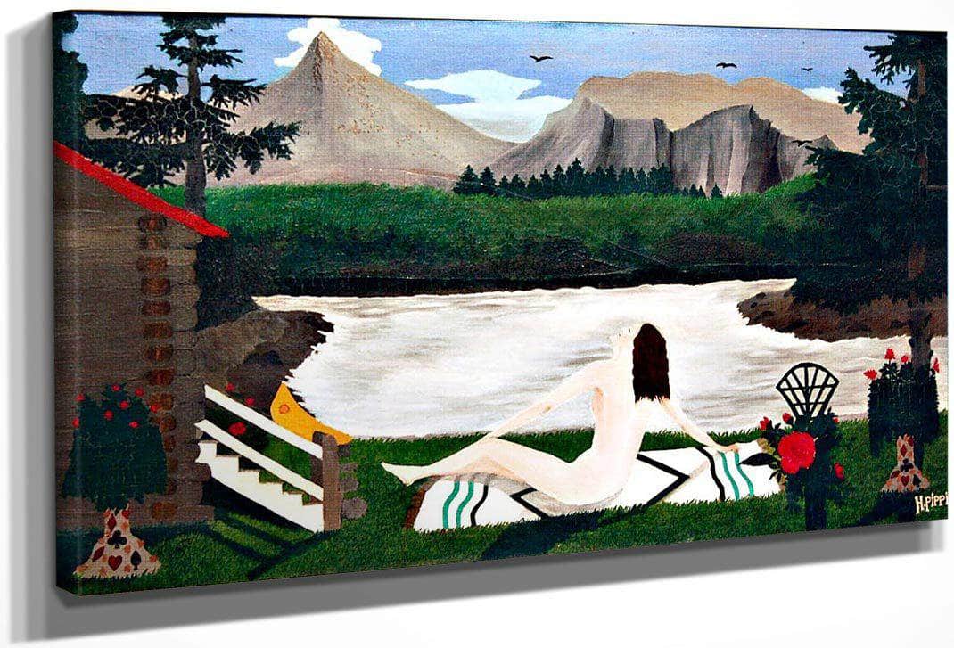 Lady Of The Lake By Horace Pippin Fine Art Print