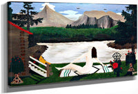 Lady Of The Lake By Horace Pippin Fine Art Print