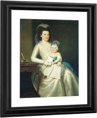 Lady Williams And Child By Ralph Earl Fine Art Print