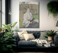 Lady With A Dog By Henri Marie Raymond De Toulouse Lautrec Monfa Fine Art Print