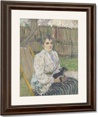 Lady With A Dog By Henri Marie Raymond De Toulouse Lautrec Monfa Fine Art Print