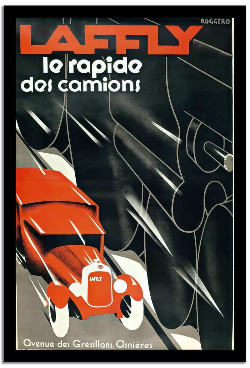 Laf Fly  Vintage Poster Fine Art Print