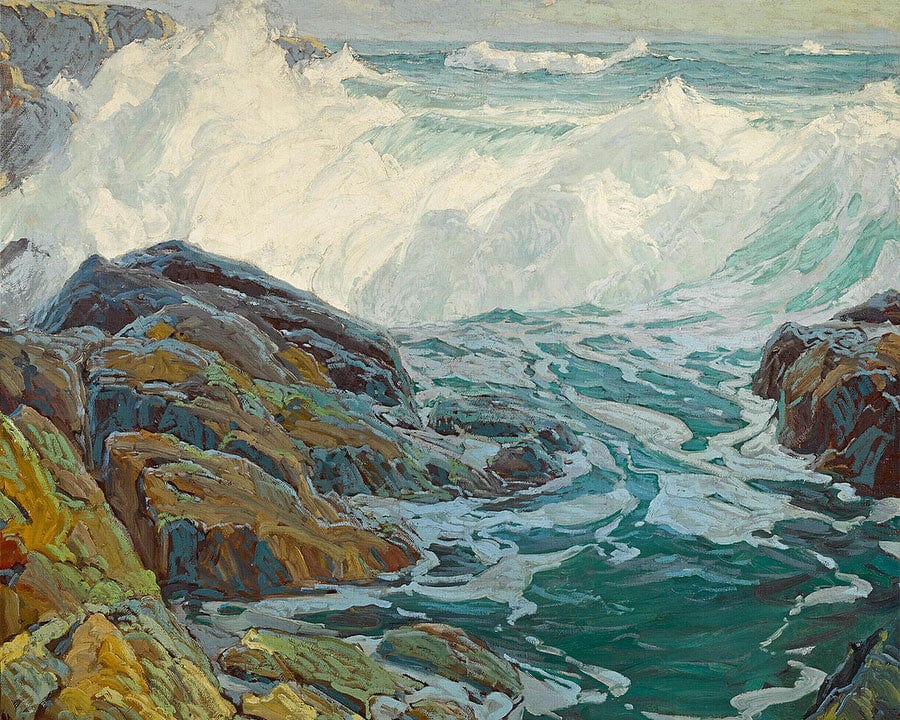 Laguna Breakers By Edgar Payne Fine Art Print