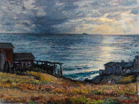 Laguna Coastal Scene By Joseph Kleitsch Fine Art Print