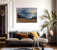 Laguna Coastal Scene By Joseph Kleitsch Fine Art Print