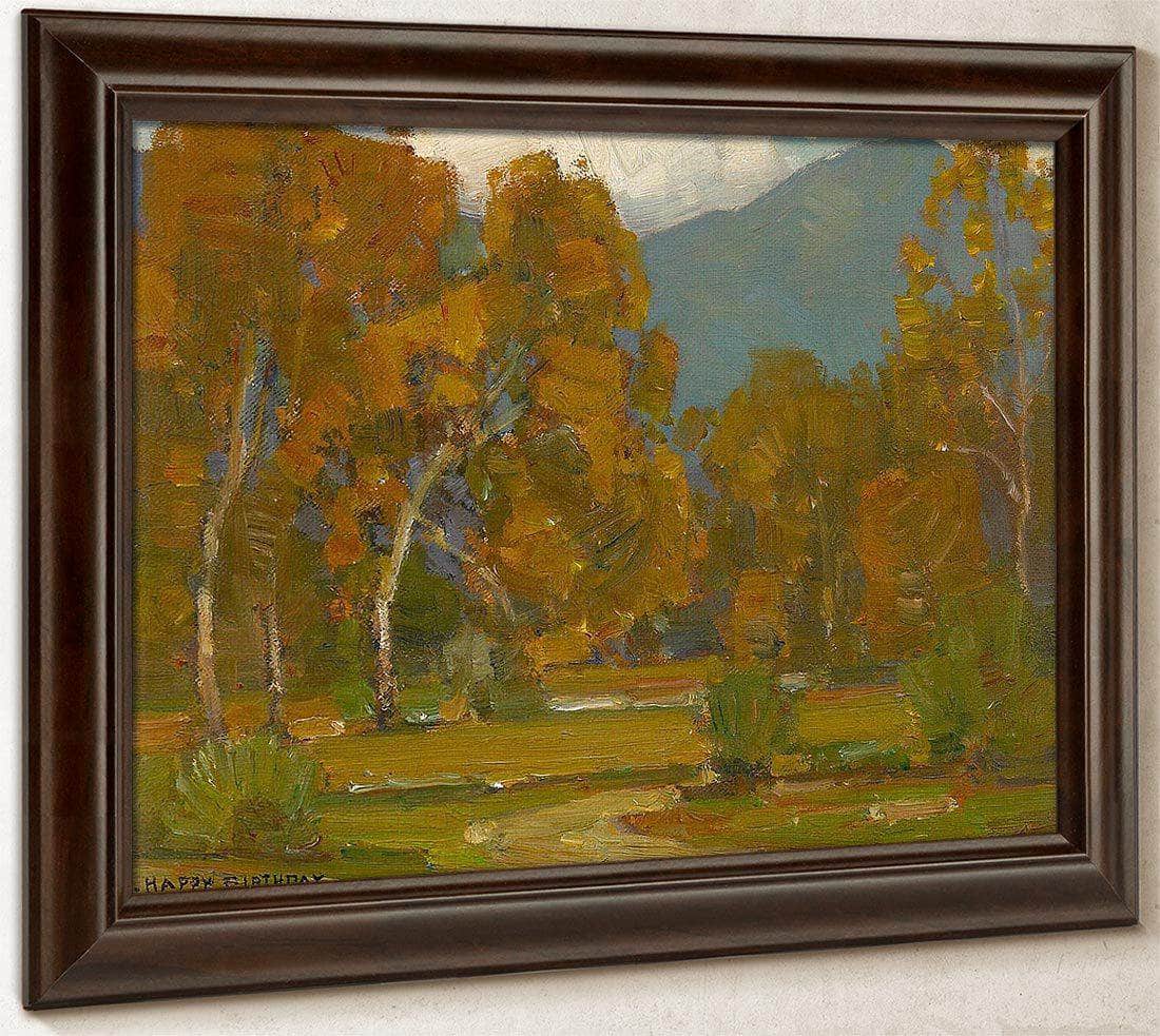 Laguna Landscape By William Wendt Fine Art Print