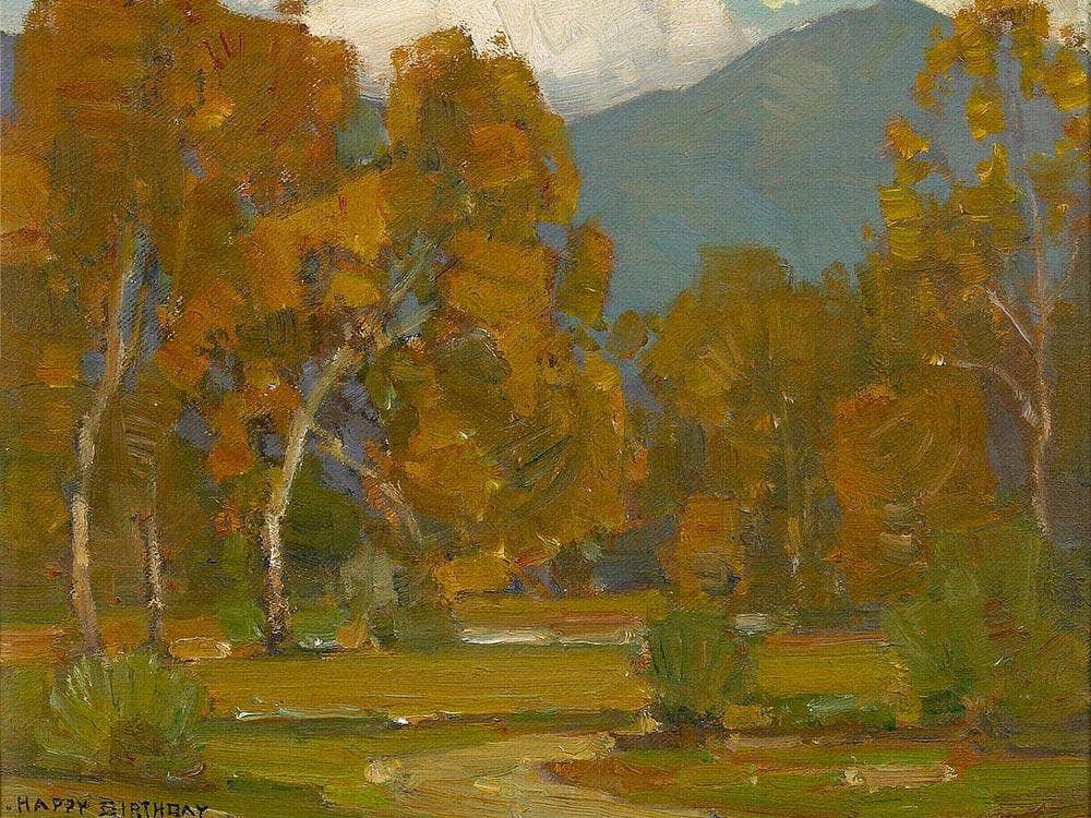 Laguna Landscape By William Wendt Fine Art Print