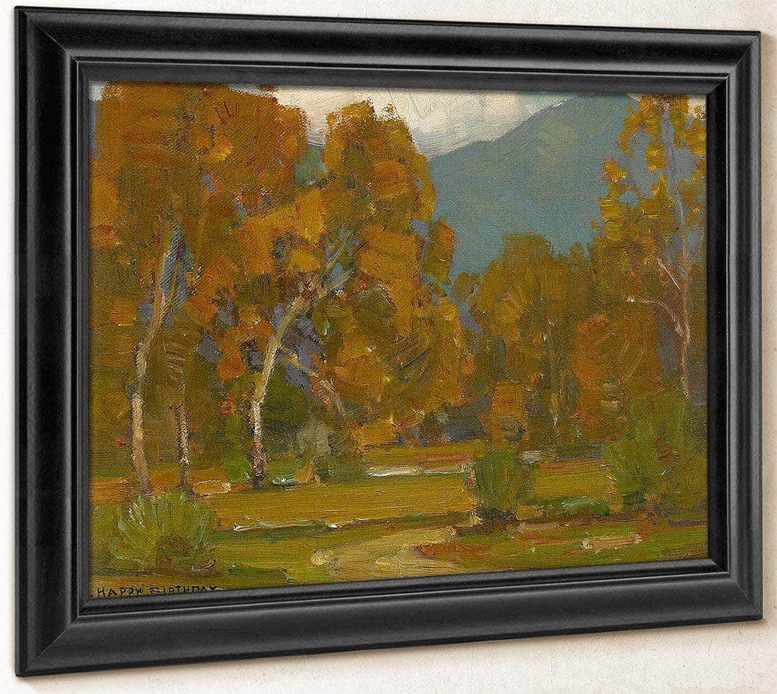 Laguna Landscape By William Wendt Fine Art Print