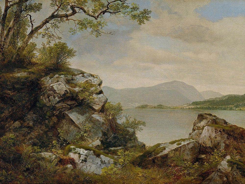 Lake George, New York By Asher B Durand Fine Art Print