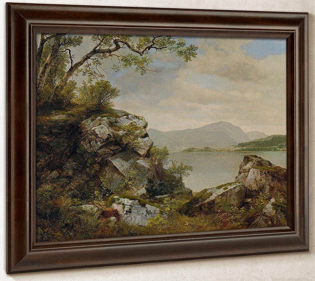 Lake George, New York By Asher B Durand Fine Art Print