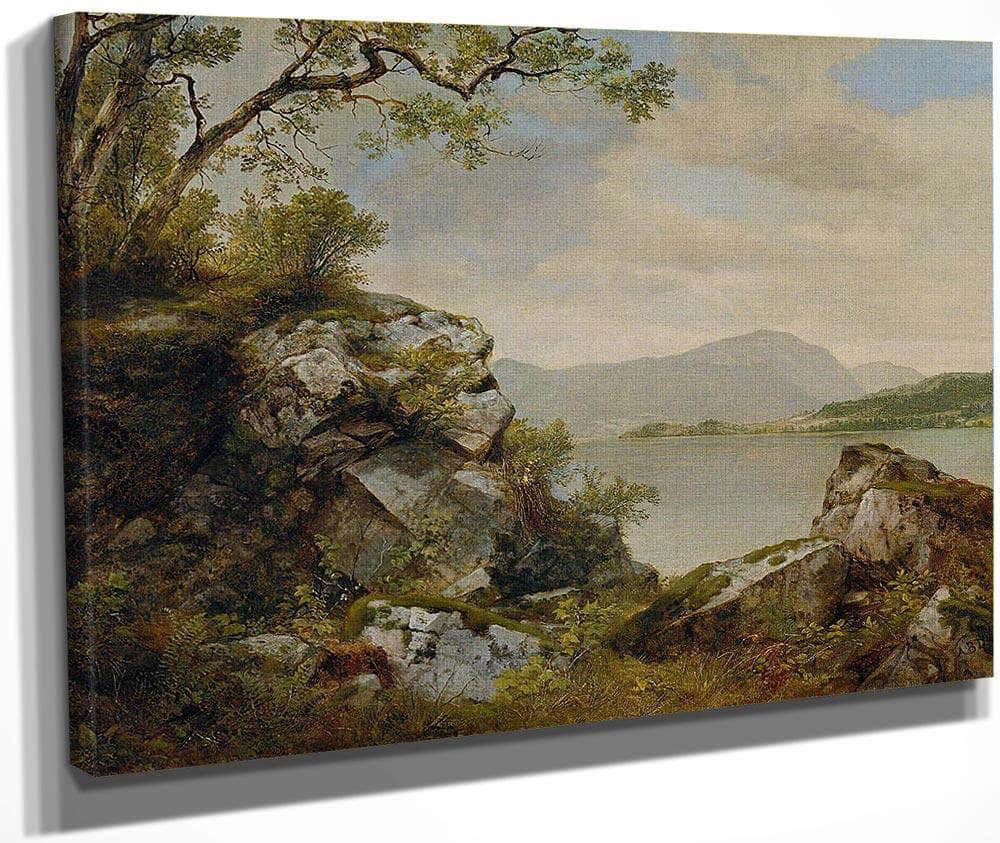 Lake George, New York By Asher B Durand Fine Art Print