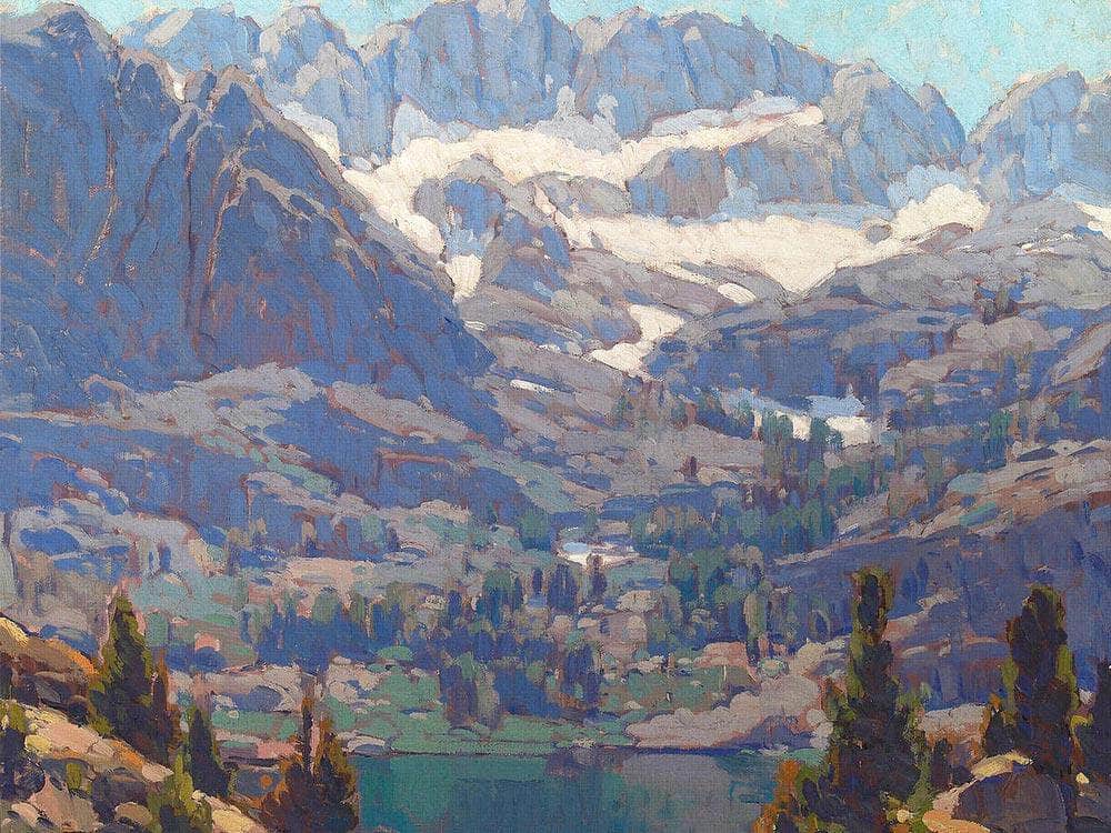 Lake In The Sierras By Edgar Payne Fine Art Print