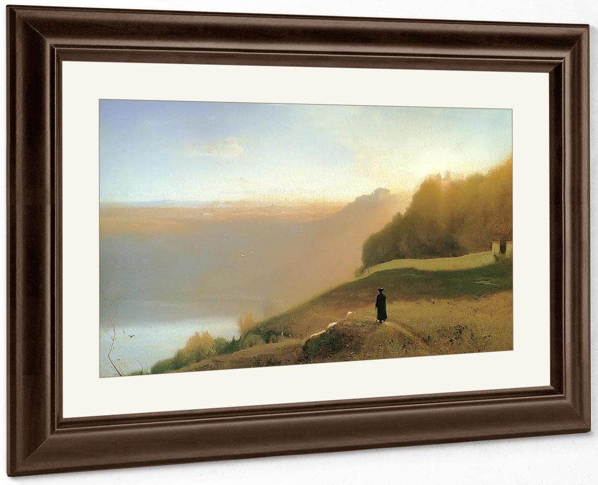 Lake Nemi By George Inness Fine Art Print