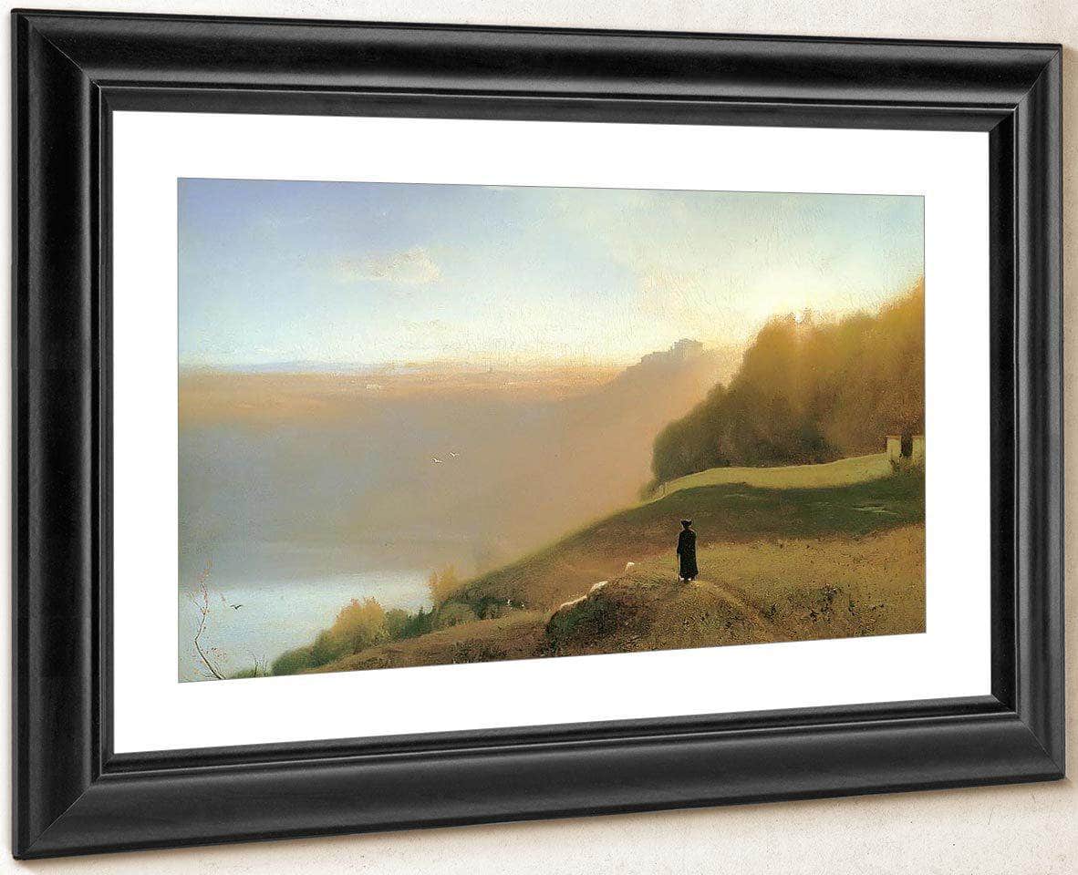 Lake Nemi By George Inness Fine Art Print