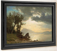 Lake Tahoe California By Albert Bierstadt Fine Art Print