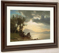 Lake Tahoe California By Albert Bierstadt Fine Art Print