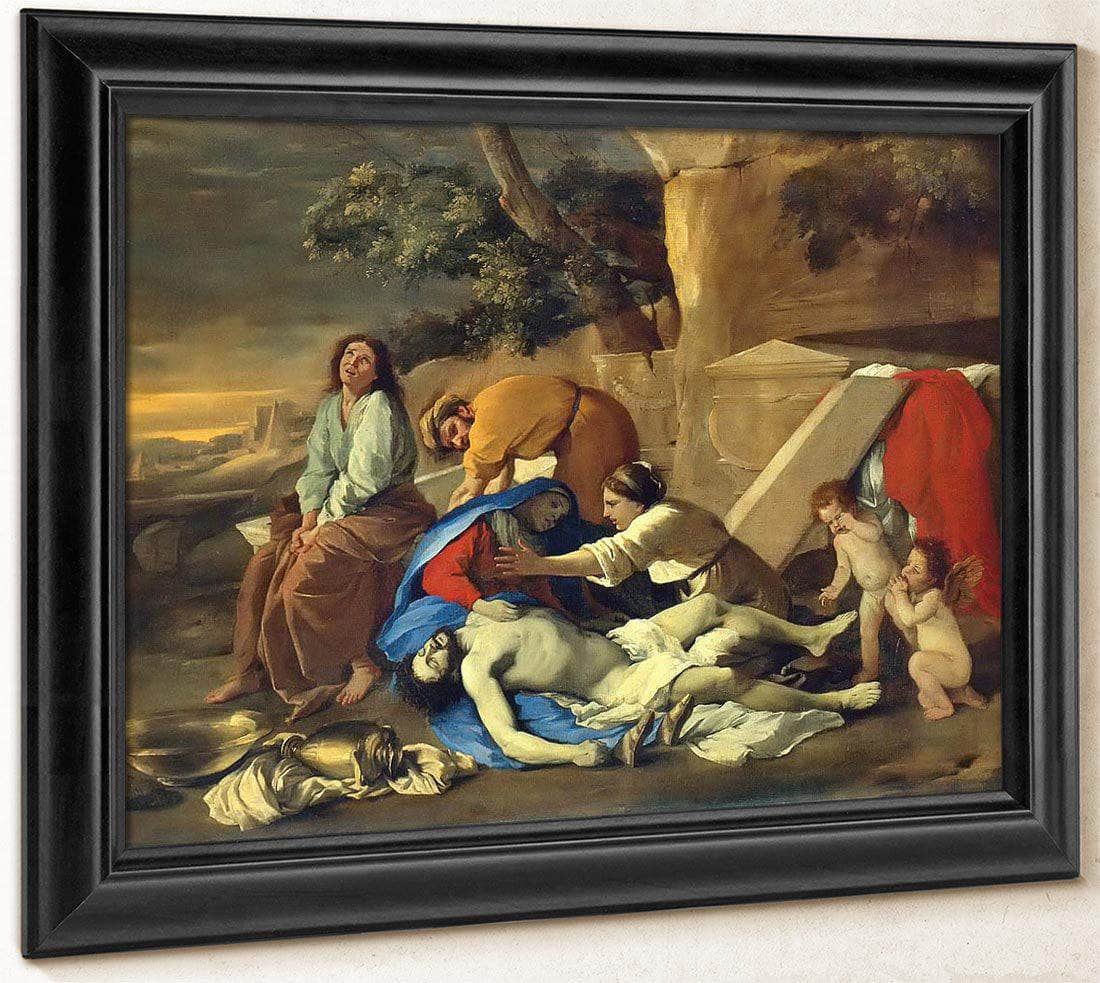 Lamenation By Nicholas Poussin Fine Art Print