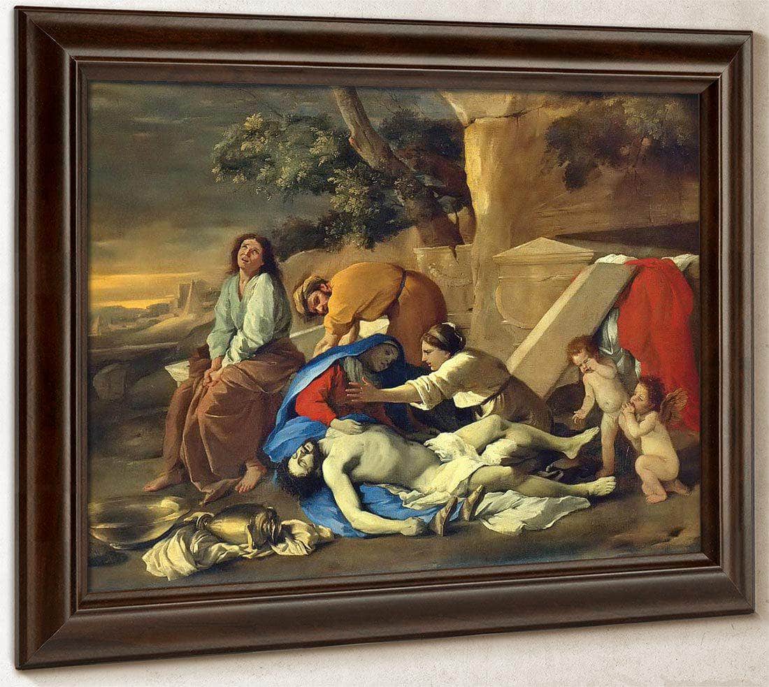 Lamenation By Nicholas Poussin Fine Art Print
