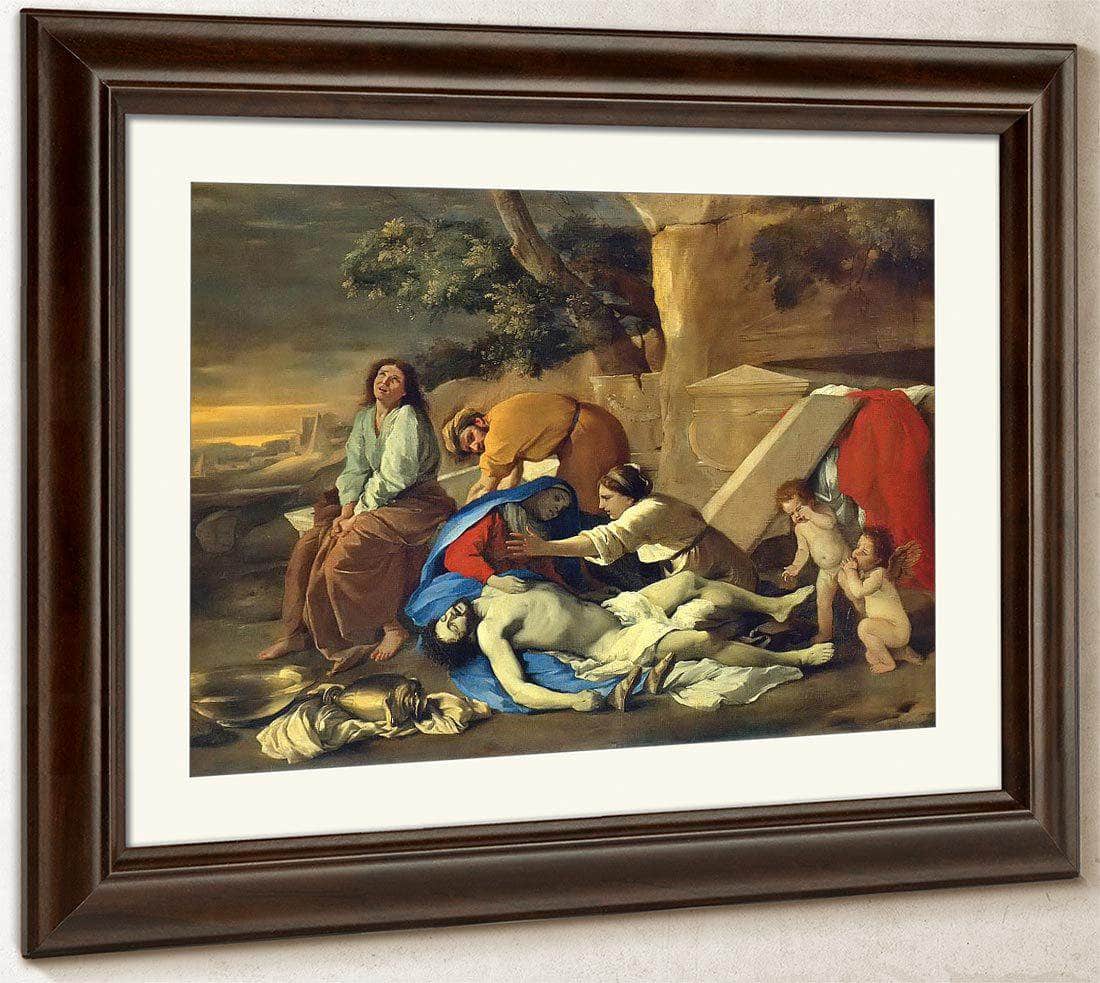Lamenation By Nicholas Poussin Fine Art Print