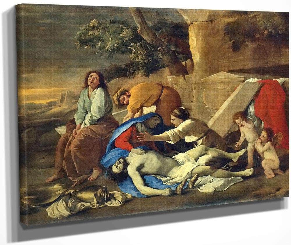 Lamenation By Nicholas Poussin Fine Art Print
