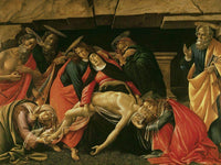 Lamentation Of Christ By Sandro Botticelli Fine Art Print