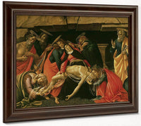 Lamentation Of Christ By Sandro Botticelli Fine Art Print