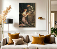 Lamia By John Waterhouse Fine Art Print