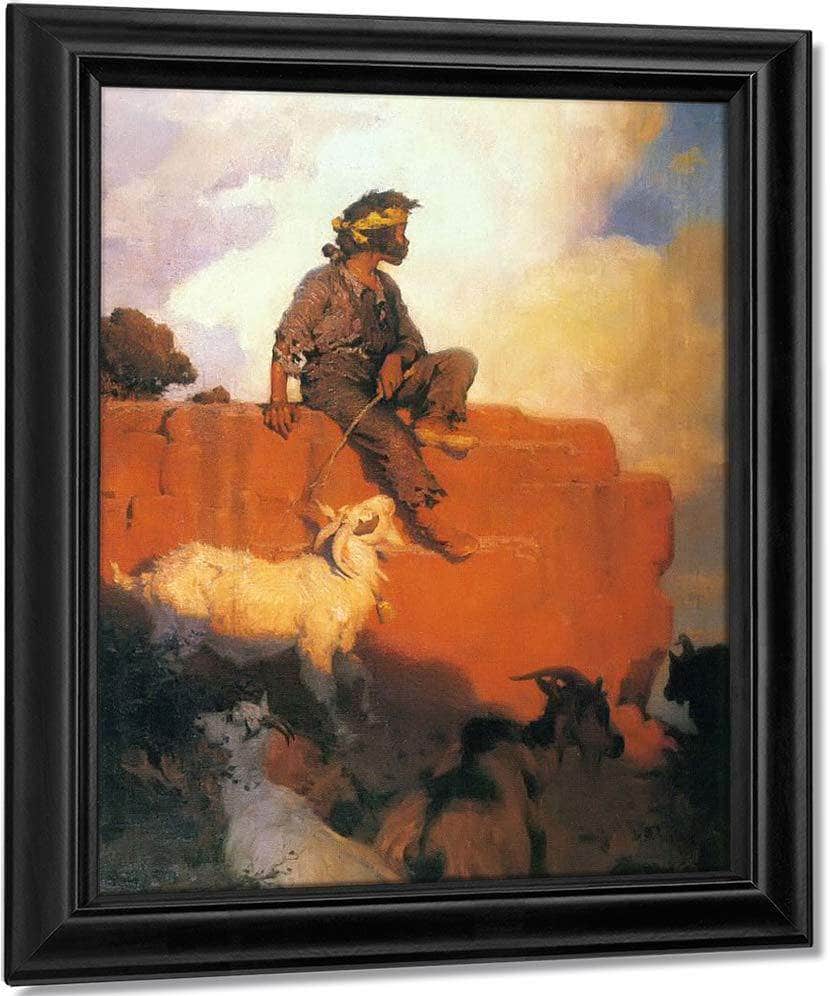 Land Of His Fathers by William R Heigh Fine Art Print