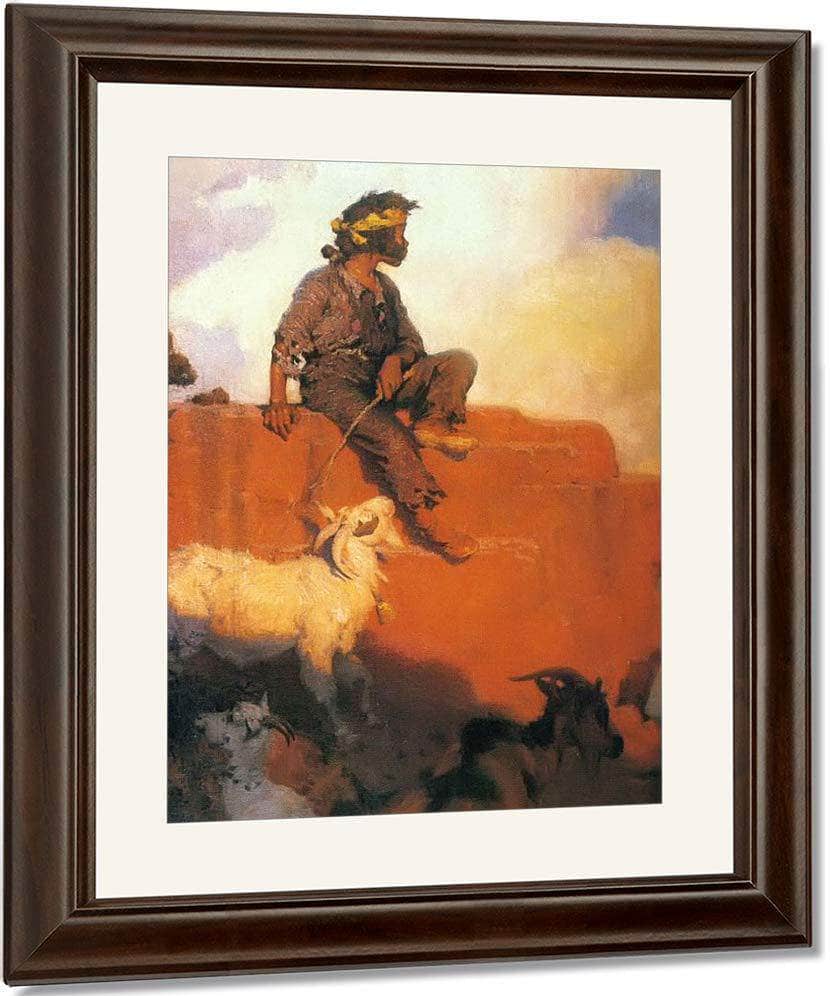 Land Of His Fathers by William R Heigh Fine Art Print