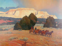 Land Of White Mesas By Maynard Dixon Fine Art Print