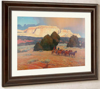 Land Of White Mesas By Maynard Dixon Fine Art Print