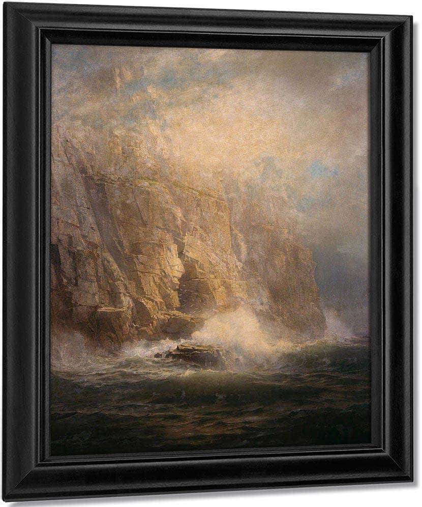 Lands End, Cornwall By William Trost Richards Fine Art Print