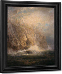Lands End, Cornwall By William Trost Richards Fine Art Print