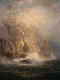 Lands End, Cornwall By William Trost Richards Fine Art Print