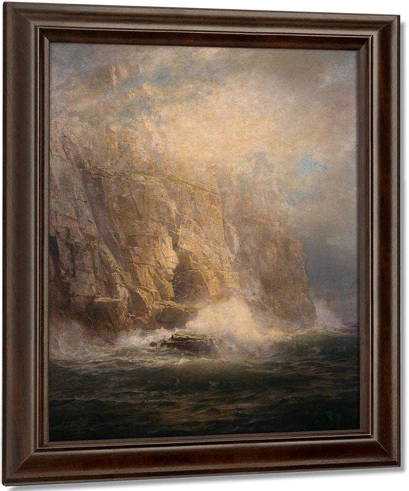 Lands End, Cornwall By William Trost Richards Fine Art Print
