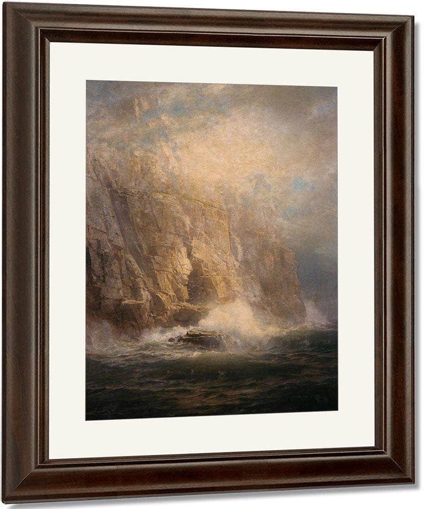 Lands End, Cornwall By William Trost Richards Fine Art Print