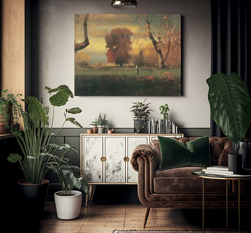 Landscape 1888 By George Inness Fine Art Print