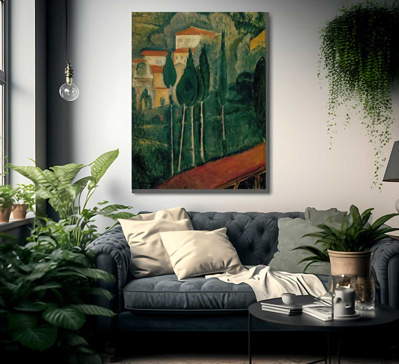 Landscape 1919 By Amedeo Modigliani Fine Art Print