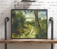 Landscape Between Storms Painting Auguste Renoir Canvas Art Fine Art Print
