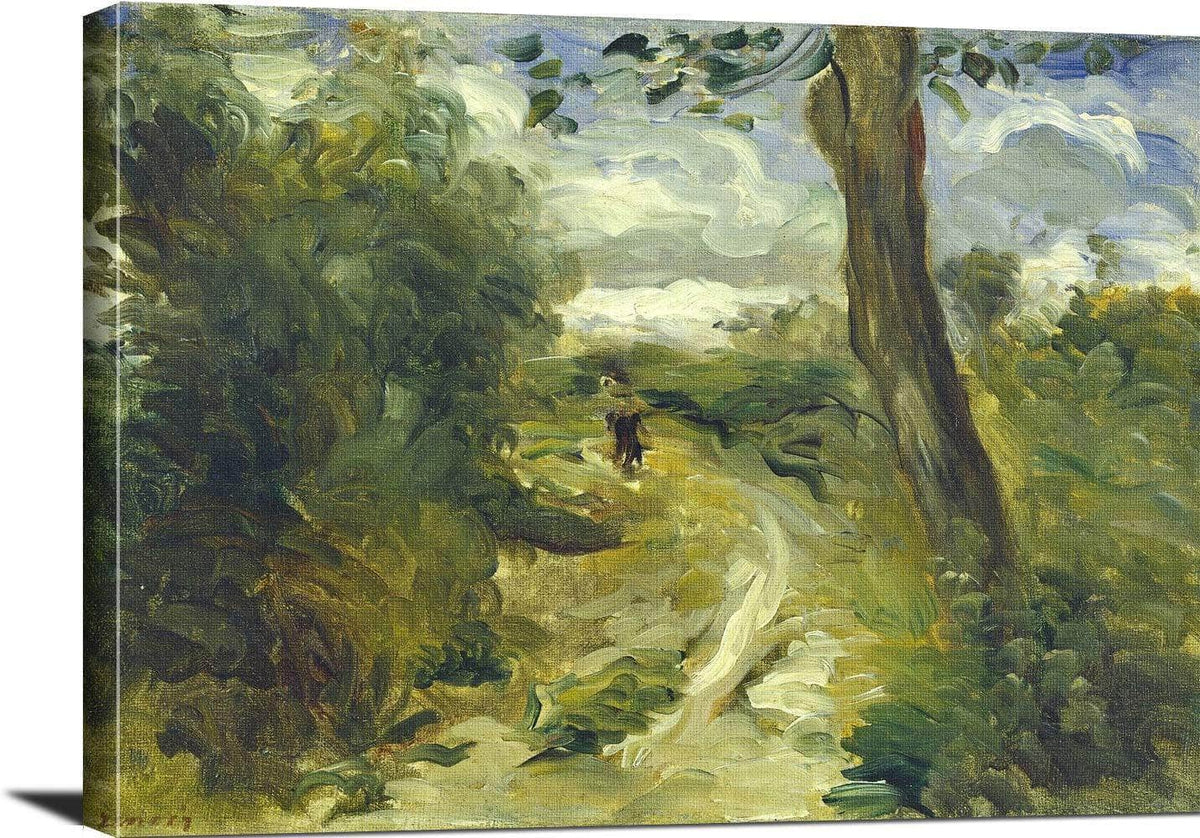 Landscape Between Storms Painting Auguste Renoir Canvas Art Fine Art Print